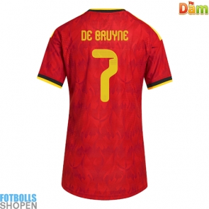 Billiga Belgien Kevin De Bruyne #7 Hemmatröja Dam VM 2026 Kortärmad